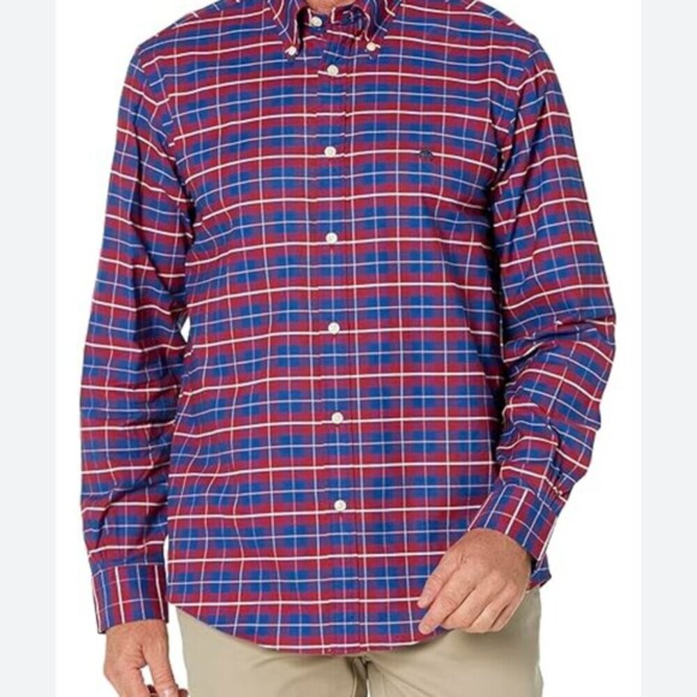 NEW Brooks Brothers Button Down Long Sleeve Shirt Mens Size Large NWT‎